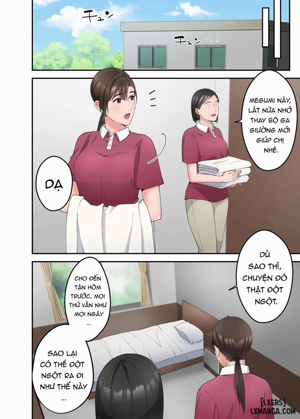 Hitozuma no Kaigoshi ga Yoboyobo Jii-san ni Ikasare Makuru Hanashi- Truyện Màu 3 trang 28