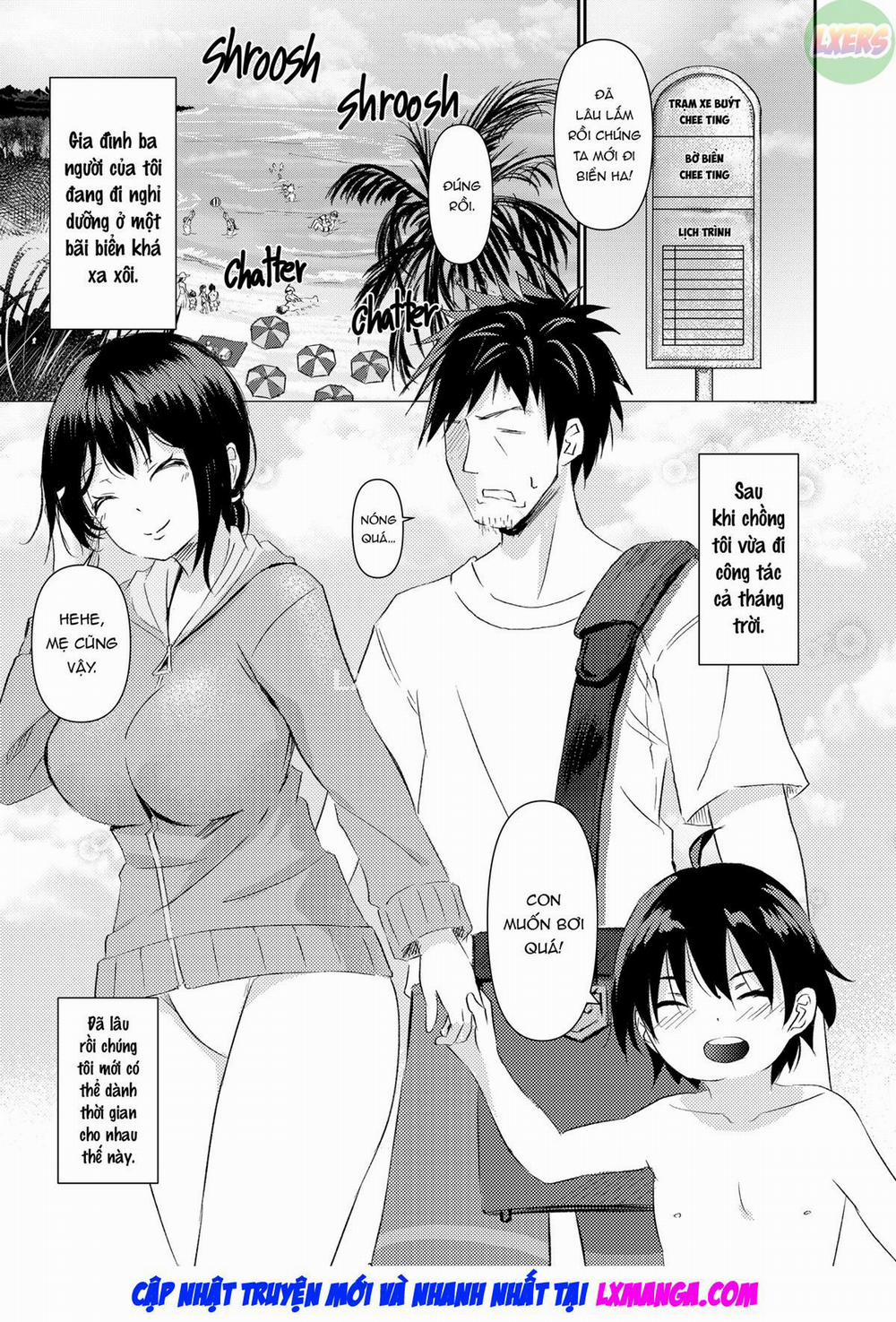 Hitozuma NTR Kazoku Ryokou Oneshot trang 3