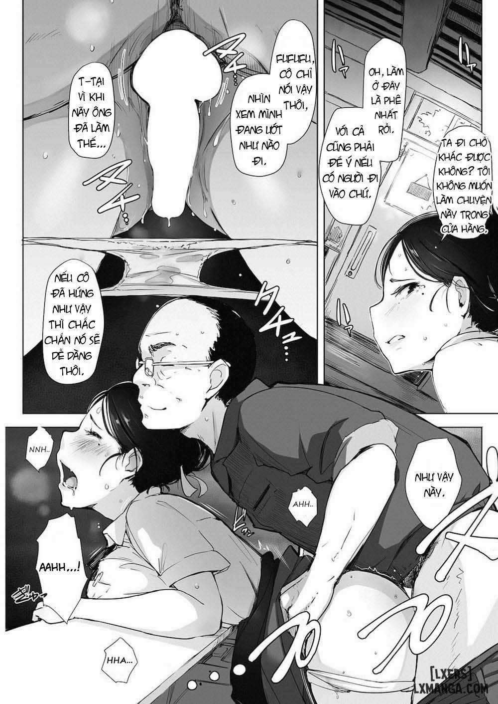 Hitozuma NTR Kissa Oneshot trang 10