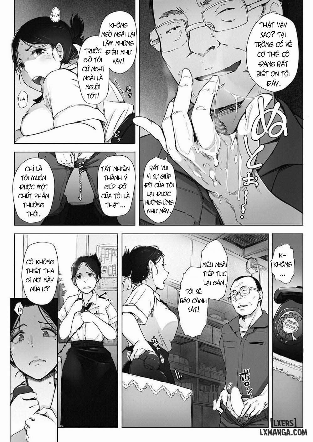 Hitozuma NTR Kissa Oneshot trang 8