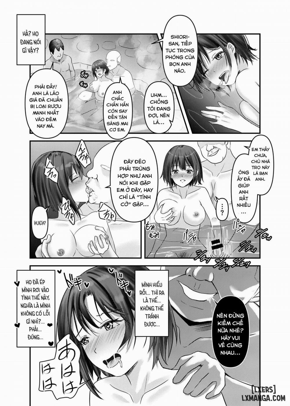 Hitozuma Shiori ga Onsen Ryokou de NTRta Hi Oneshot trang 27