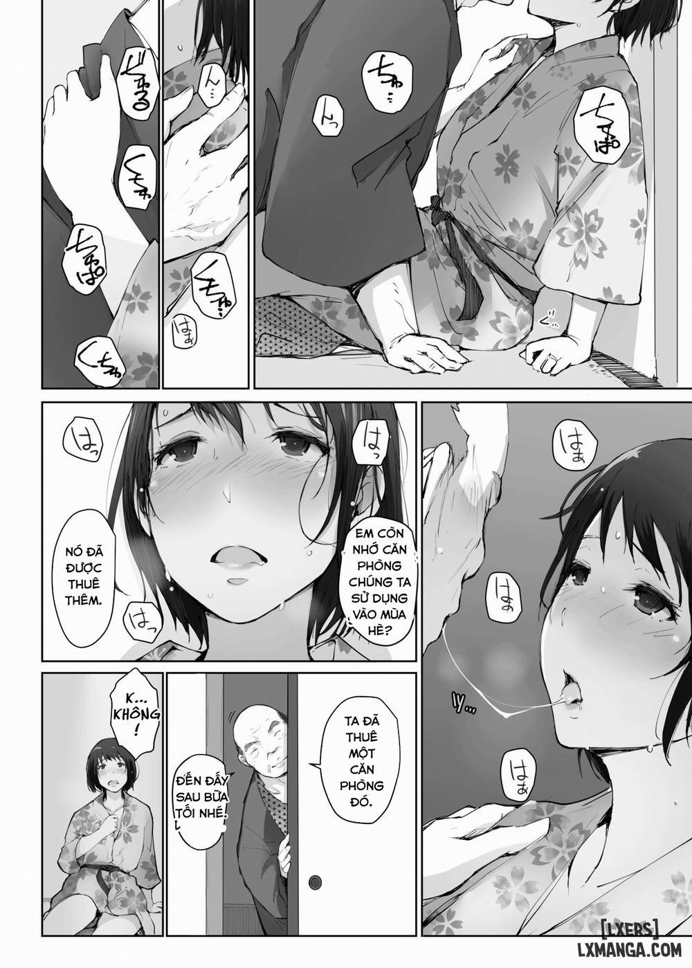 Hitozuma To NTR Chounai Ryokou -Futsukame Oneshot trang 12