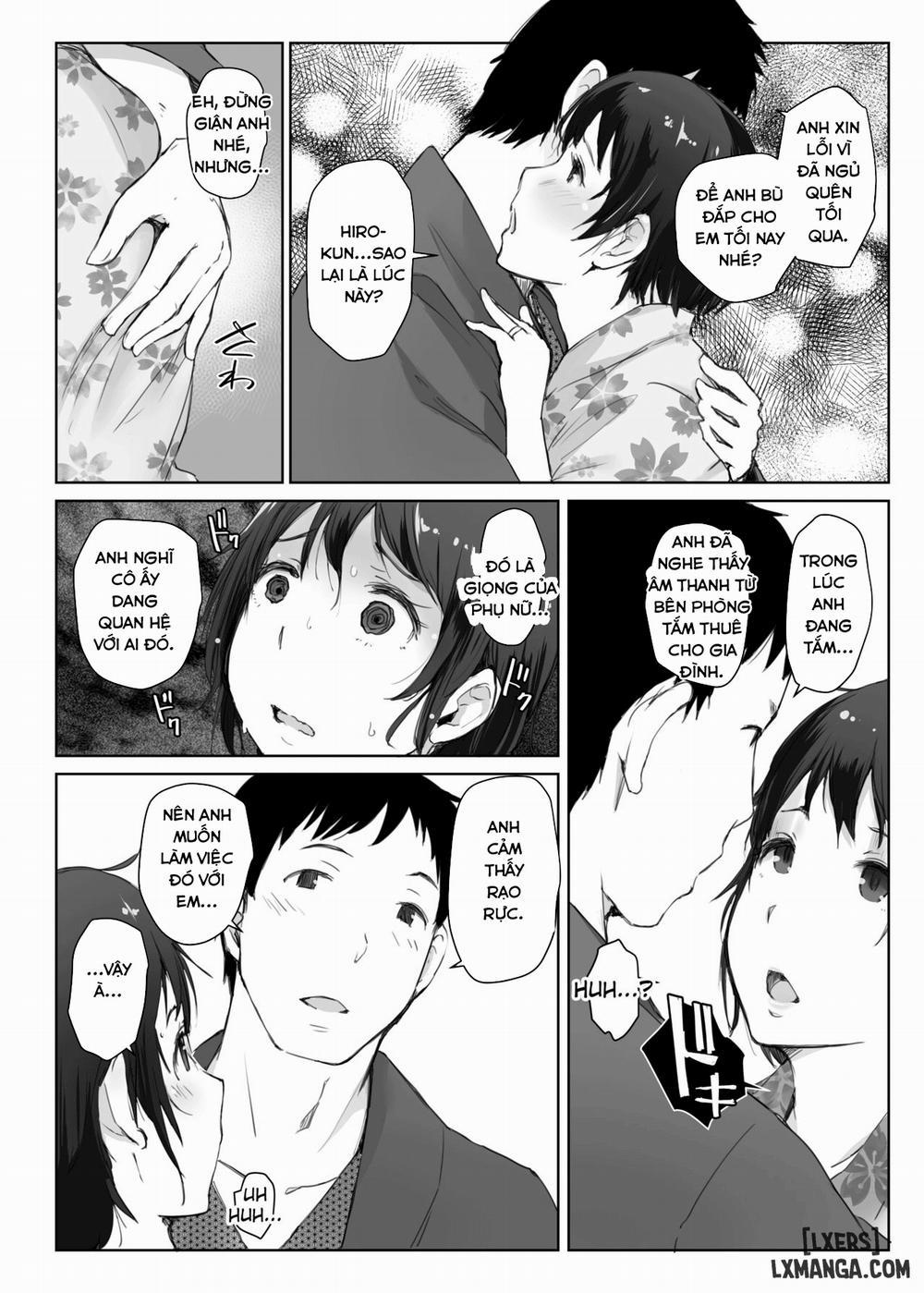 Hitozuma To NTR Chounai Ryokou -Futsukame Oneshot trang 4