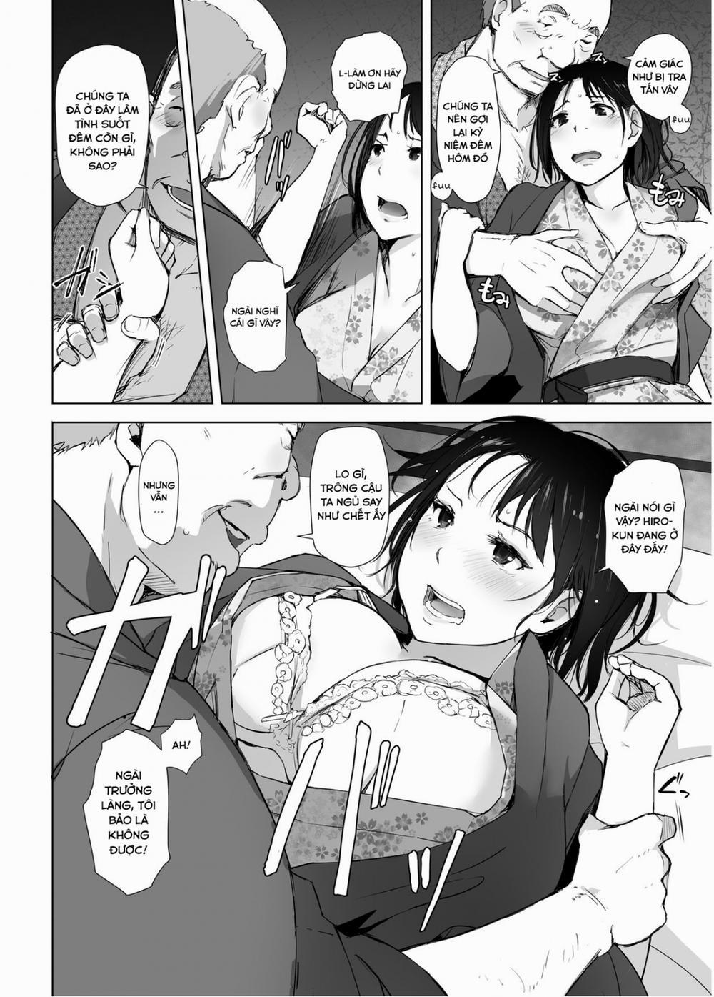 Hitozuma to NTR Chounai Ryokou 1 trang 12