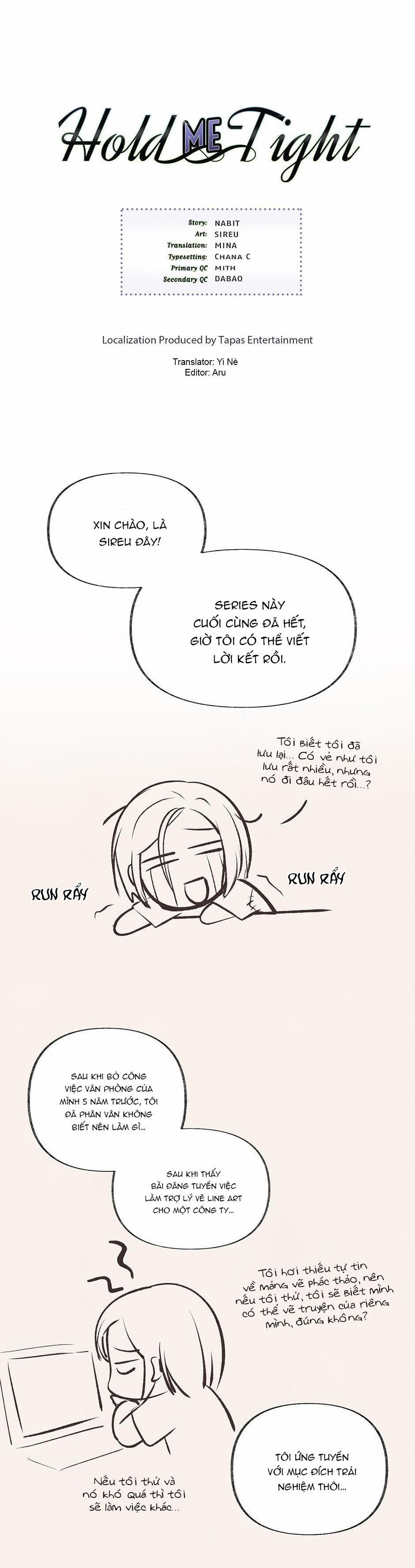 HMT Giữ Em Thật Chặt 192 Hậu Kỳ trang 1