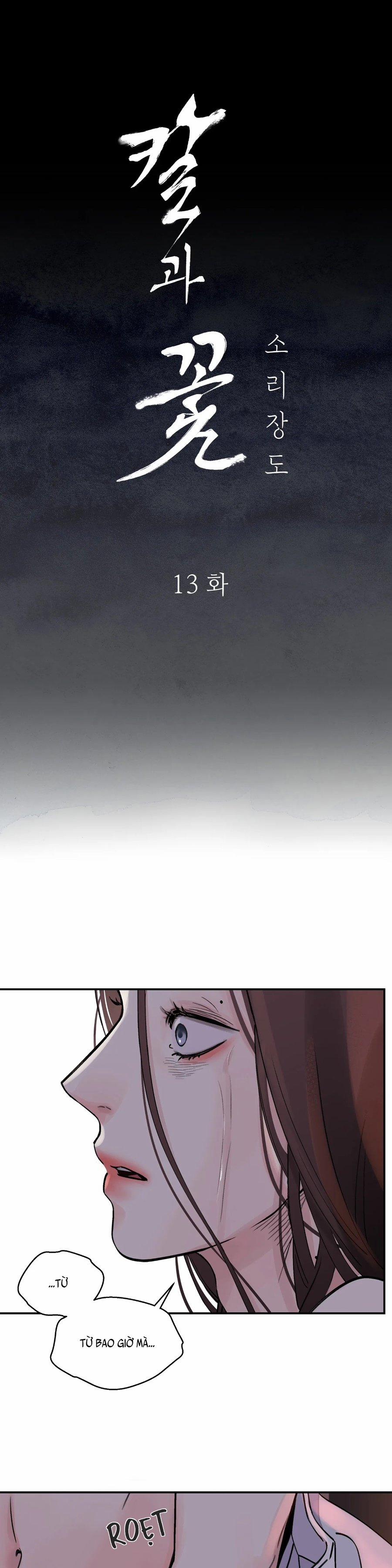 Hoa Tựa Ánh Gươm 13 trang 1