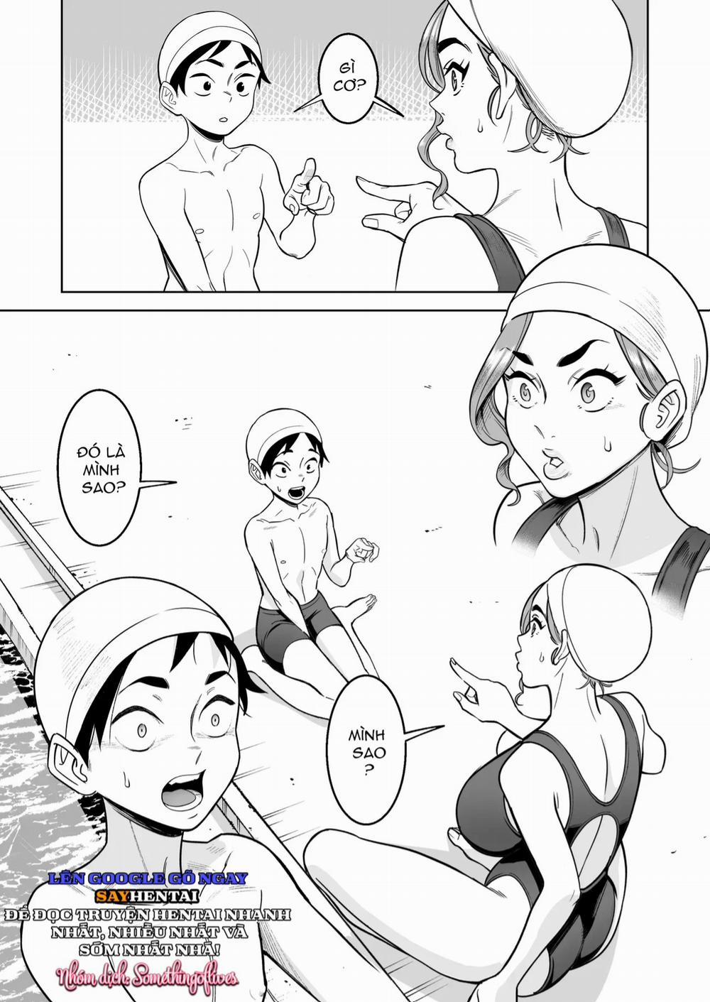 Hoán đổi với giáo viên tại bể bơi. 1 trang 3