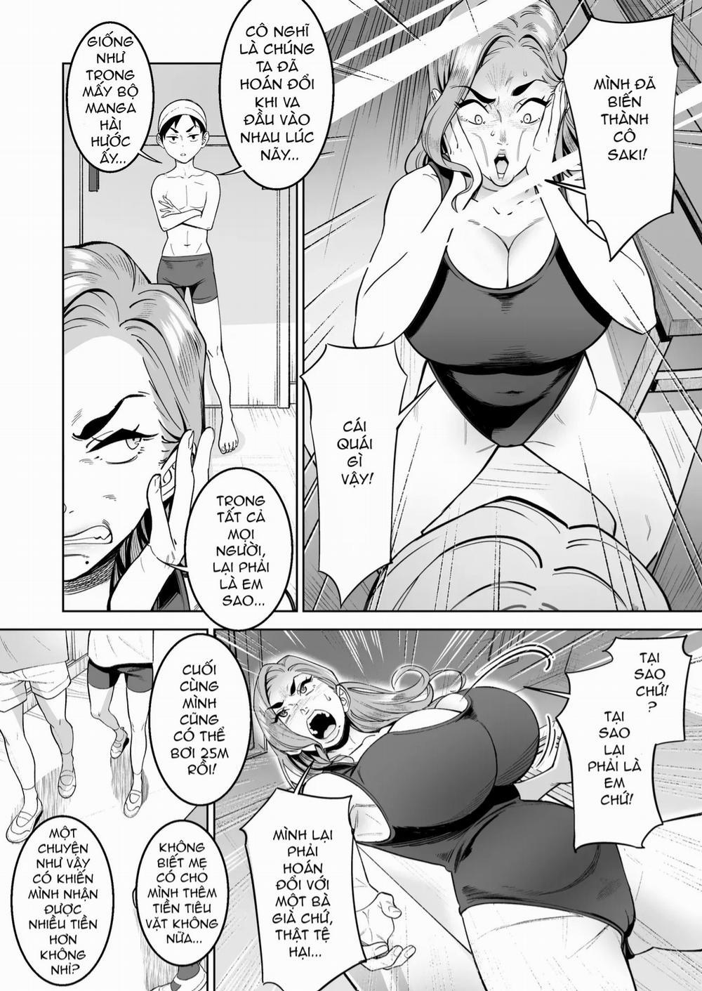 Hoán đổi với giáo viên tại bể bơi. 1 trang 6