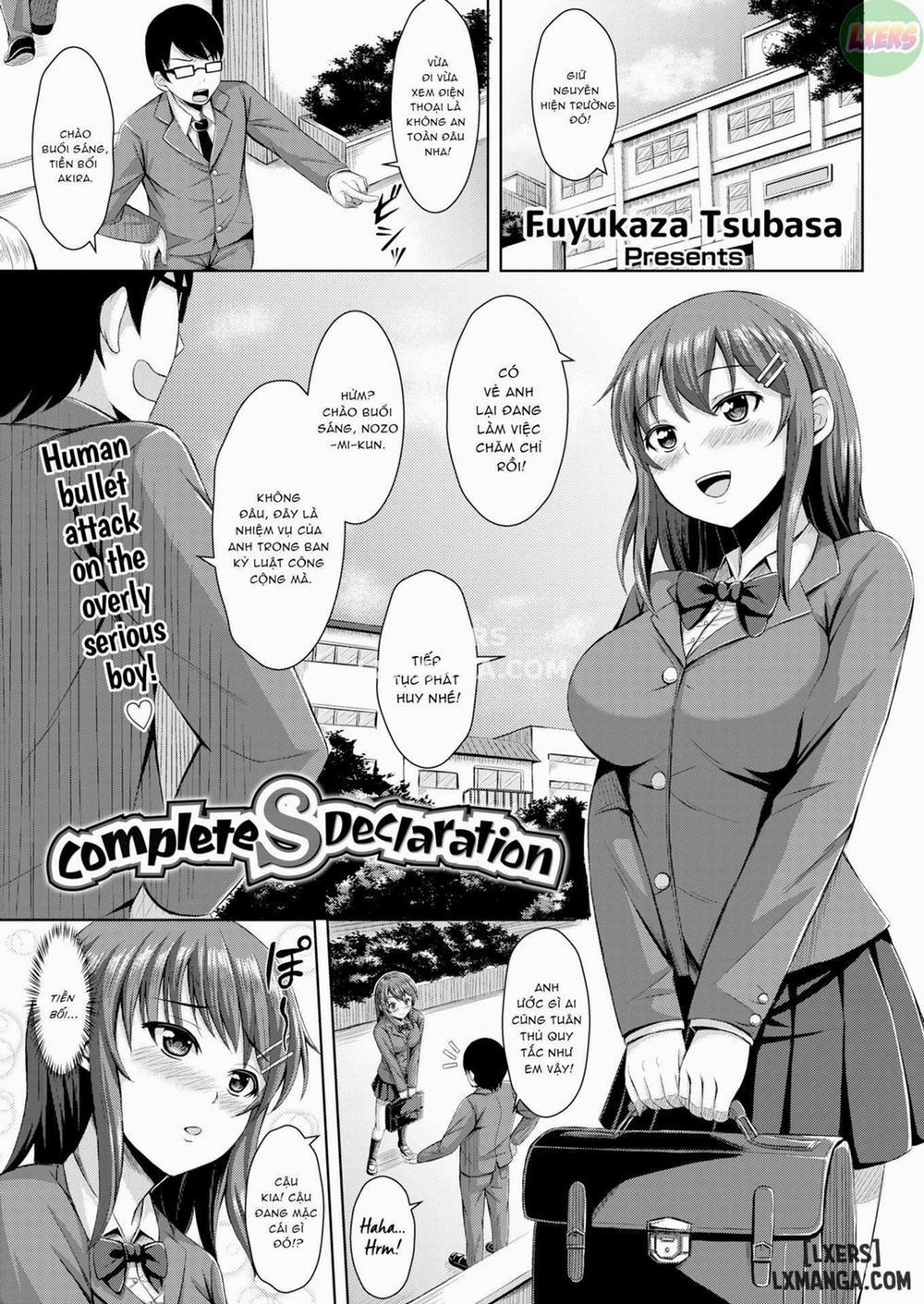 Hoàn Thành Tuyên Ngôn S Oneshot trang 0