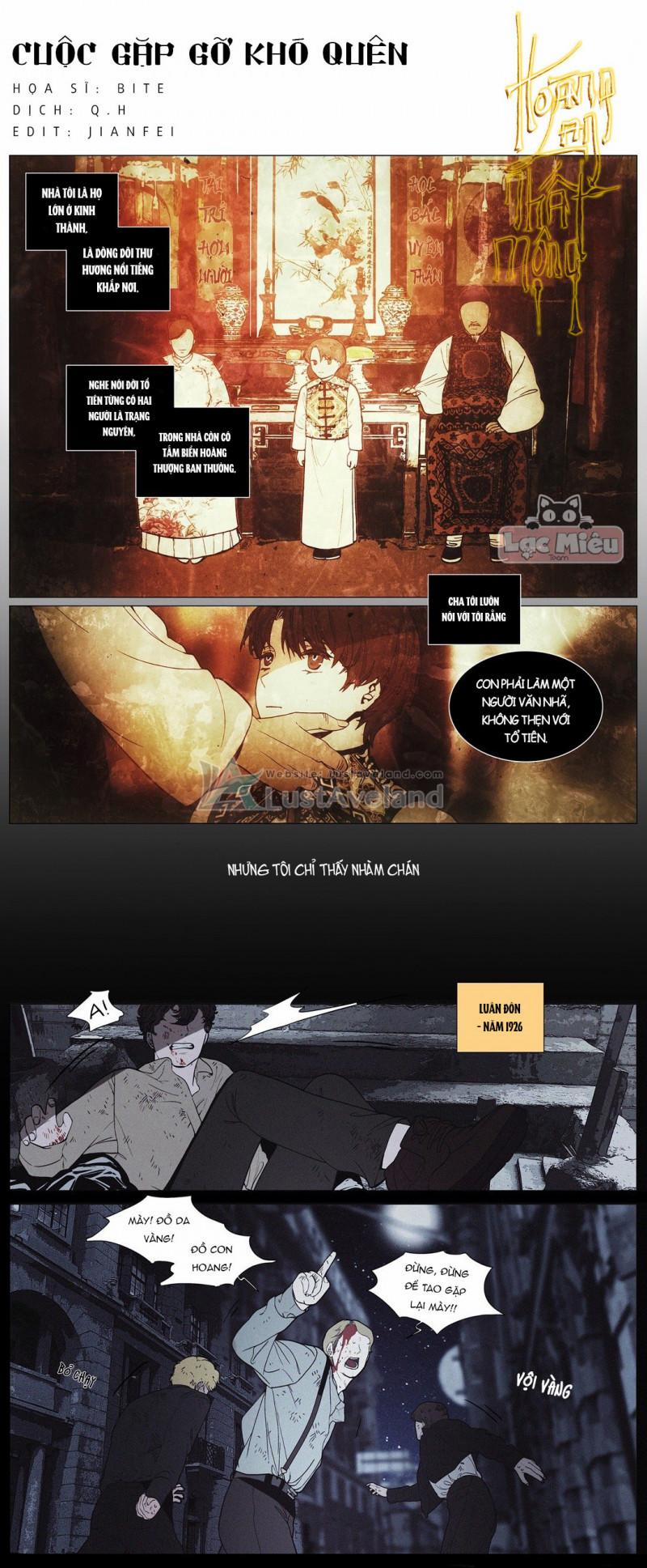 Hoàng Lan Nhất Mộng 1 trang 0