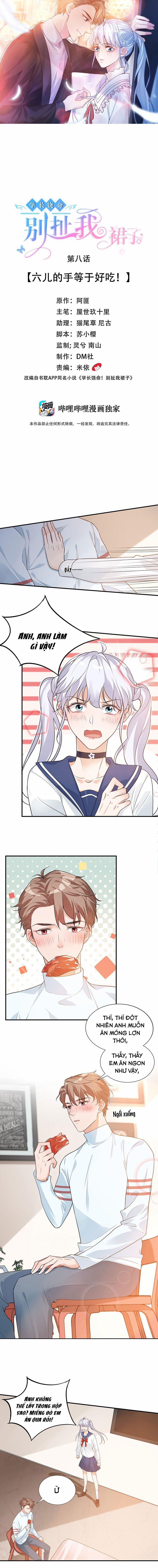 Học Trưởng Tha Mạng, Đừng Xé Váy Tôi! 8 trang 0