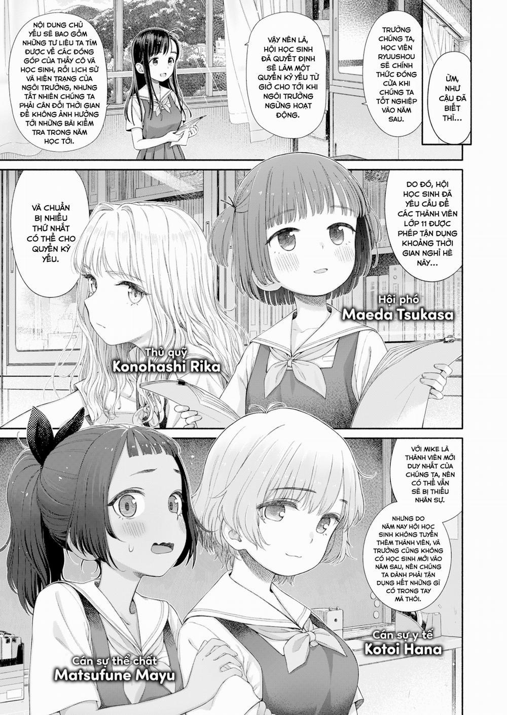 Hội học sinh thất tình 1: Tình yêu không thành của Hội trưởng Yumiya Shiori trang 5