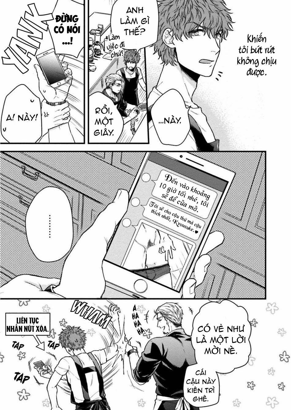 hôm qua cậu thích lắm phải không? 1 trang 12