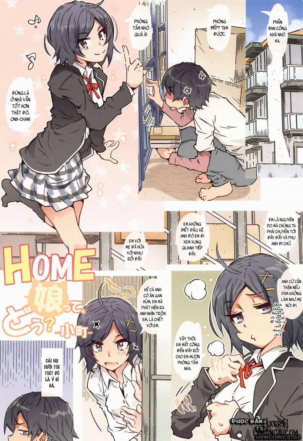 HOME Ko tte Dou -Komachi- Oneshot trang 4