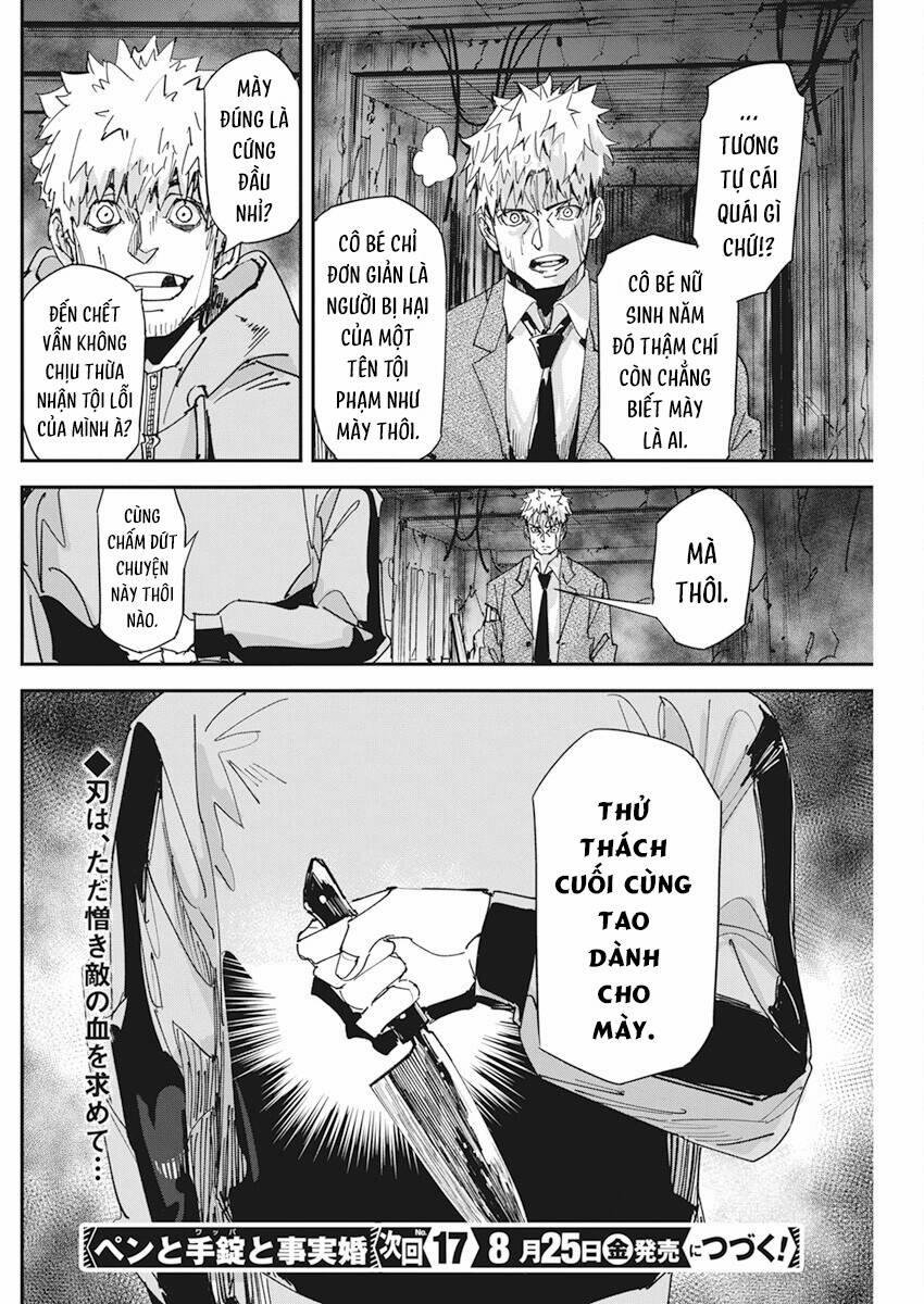 Hôn Thú Giữa Bút Và Còng Tay 13 trang 23