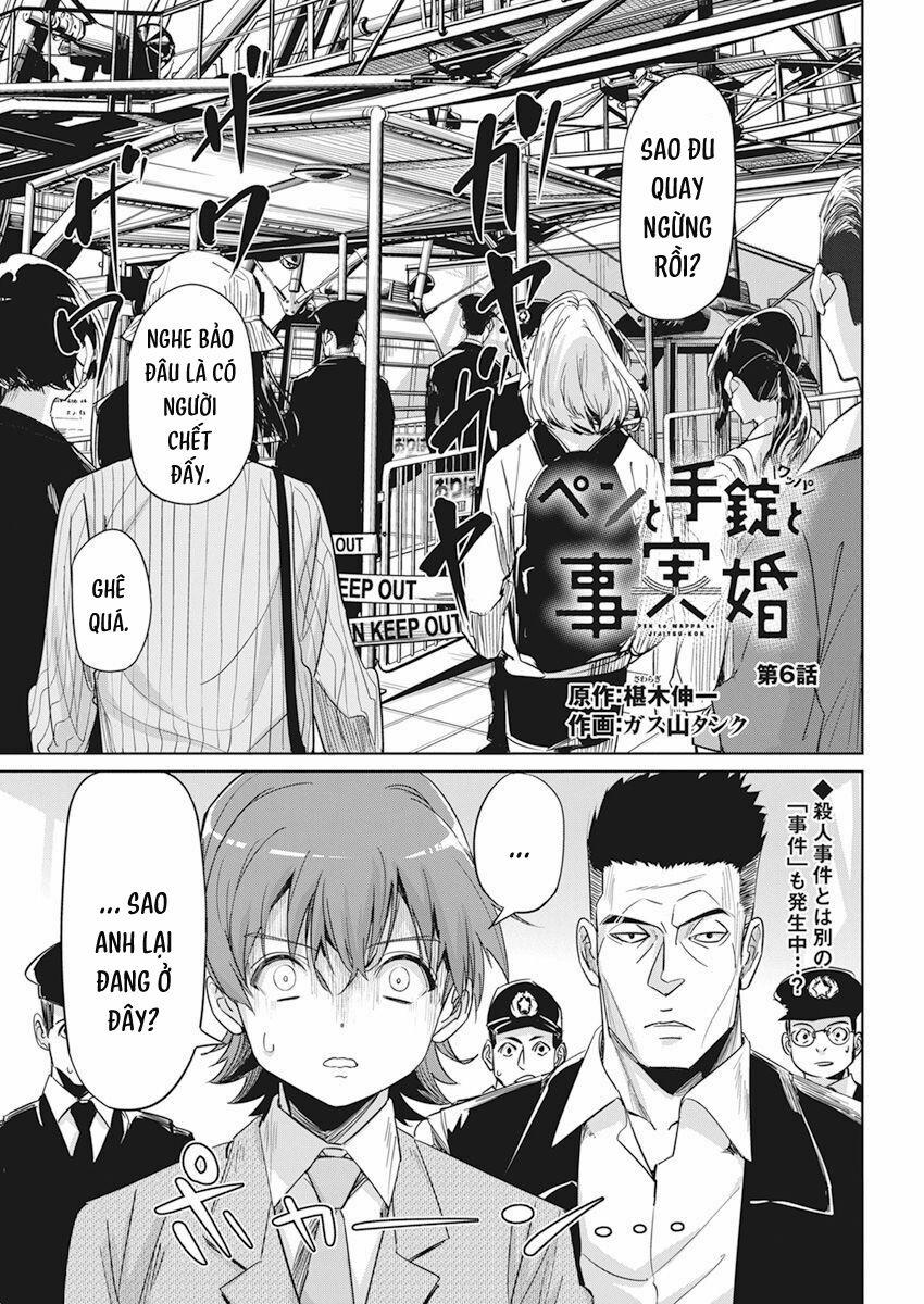 Hôn Thú Giữa Bút Và Còng Tay 6 trang 2