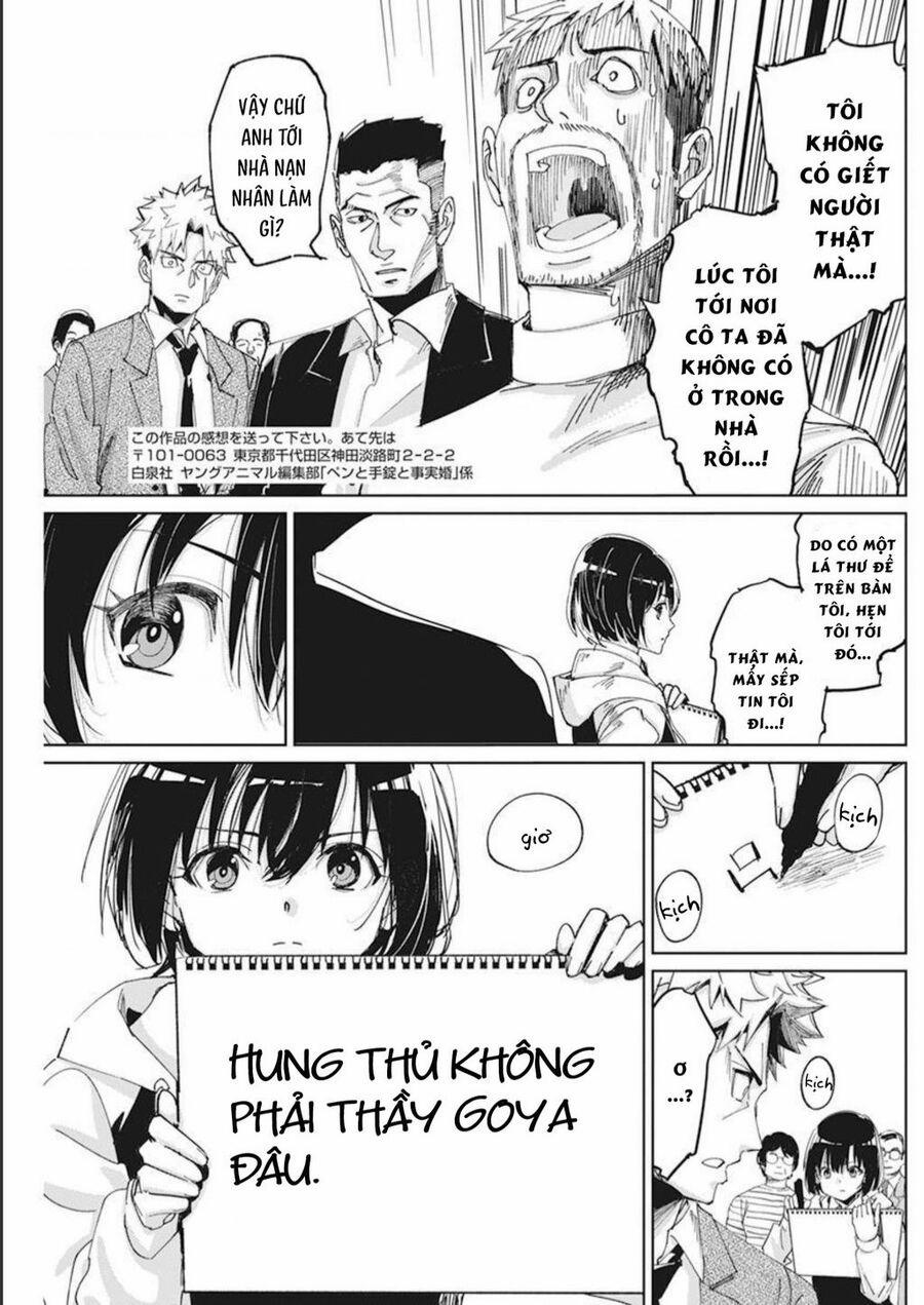 Hôn Thú Giữa Bút Và Còng Tay 9 trang 23