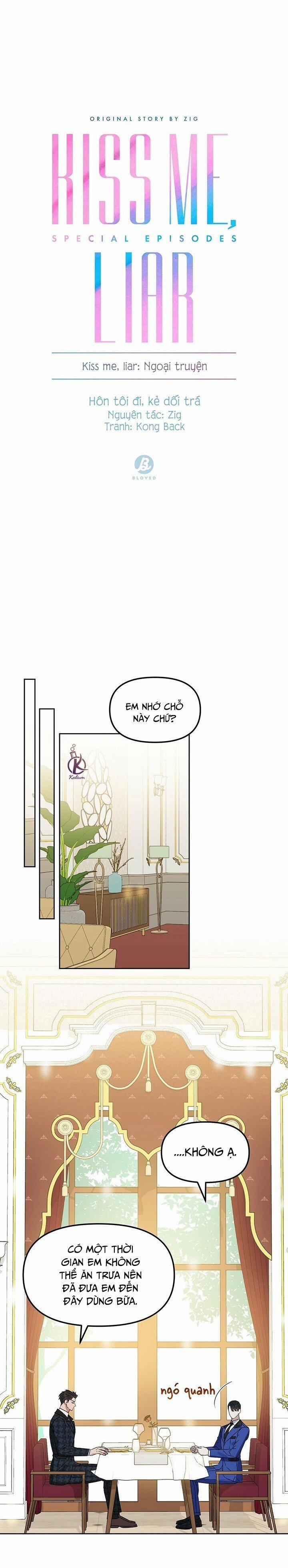 Hôn Tôi Đi, Đồ Dối Trá 73.5 trang 0