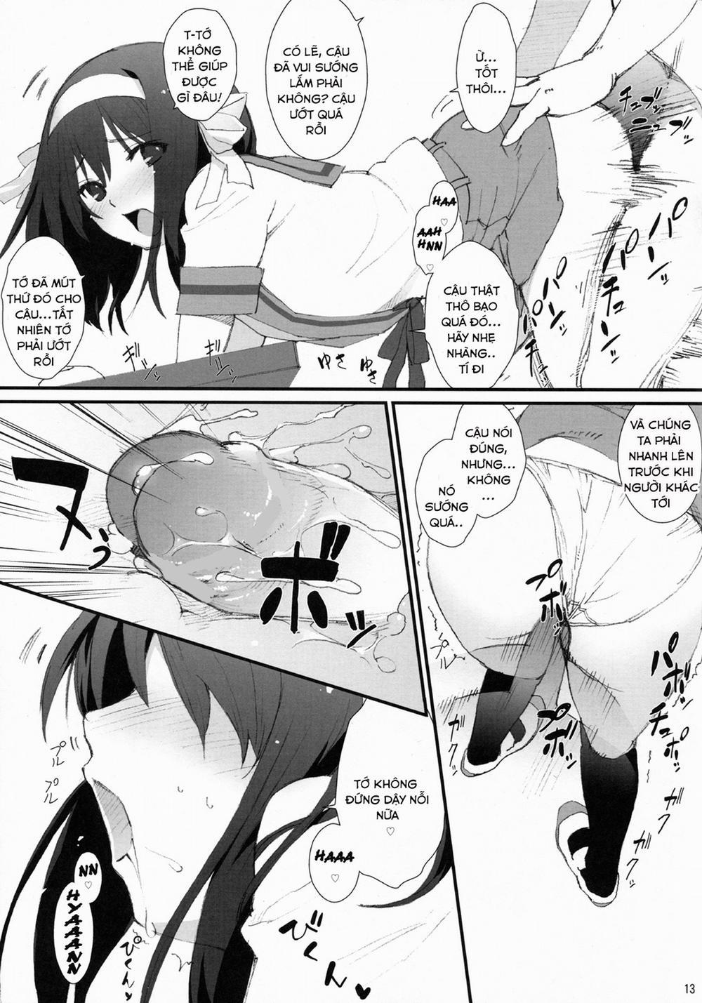 Honto wa Okotteru no yo! Baka... (Suzumiya Haruhi no Yuuutsu) Oneshot trang 11