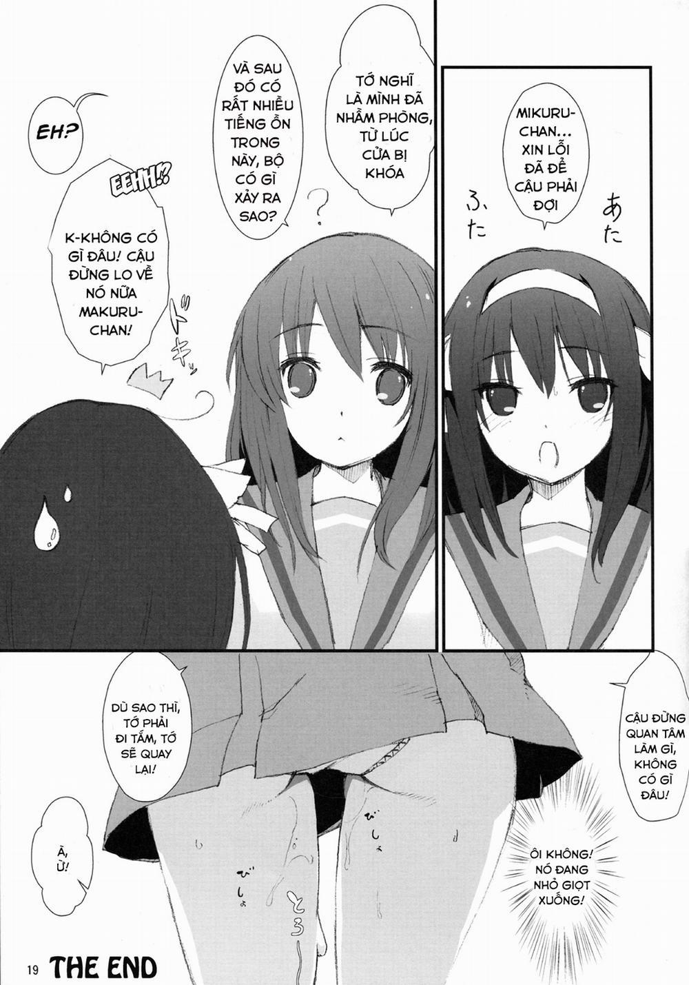 Honto wa Okotteru no yo! Baka... (Suzumiya Haruhi no Yuuutsu) Oneshot trang 17