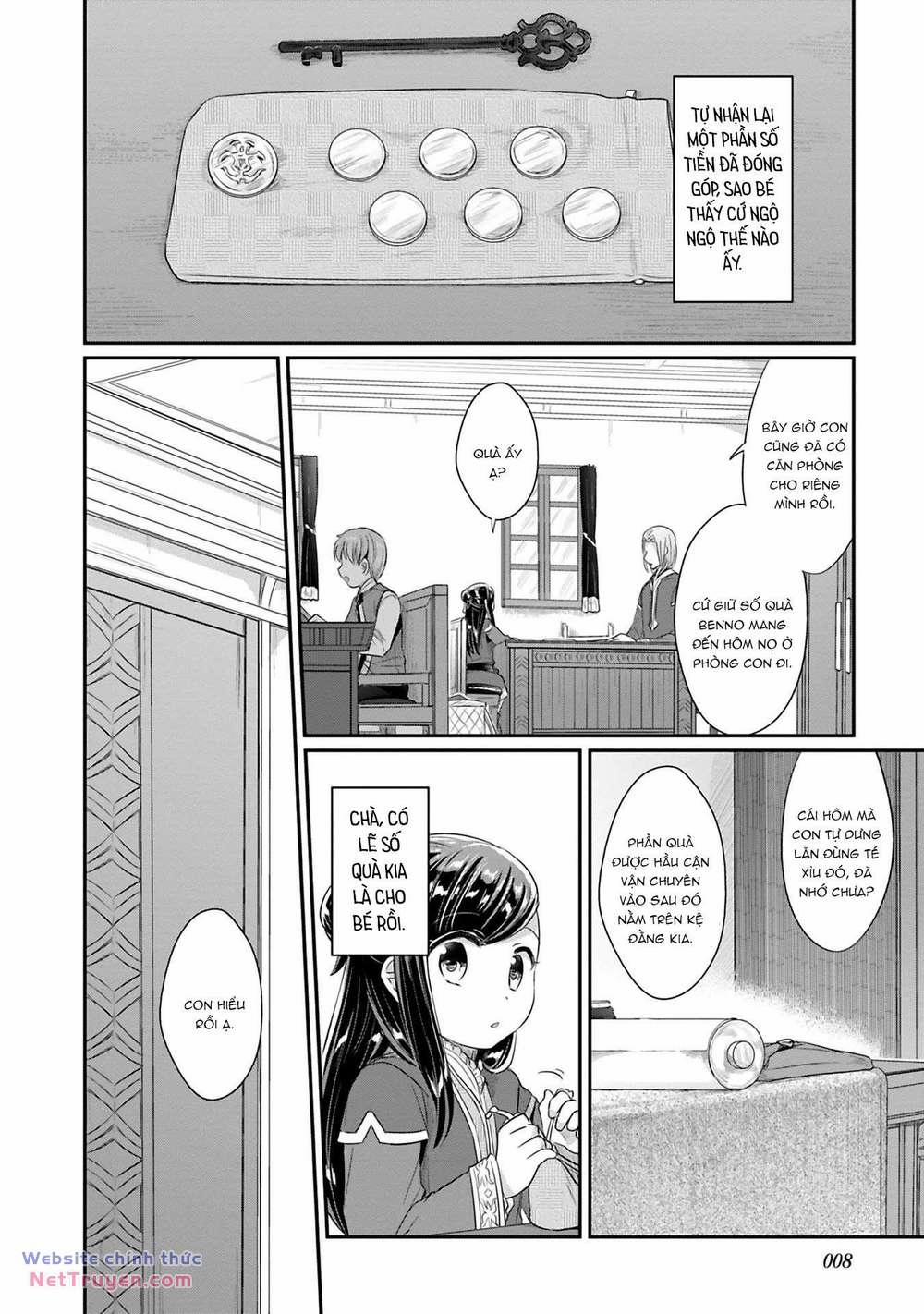 Honzuki No Gekokujou: Dai 2 : Shinden No Miko Minarai ! 5 trang 8