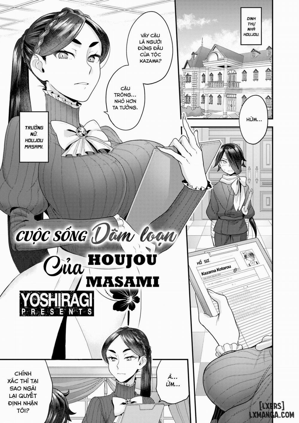 Houjou Masami’s Lascivious Life Oneshot trang 0