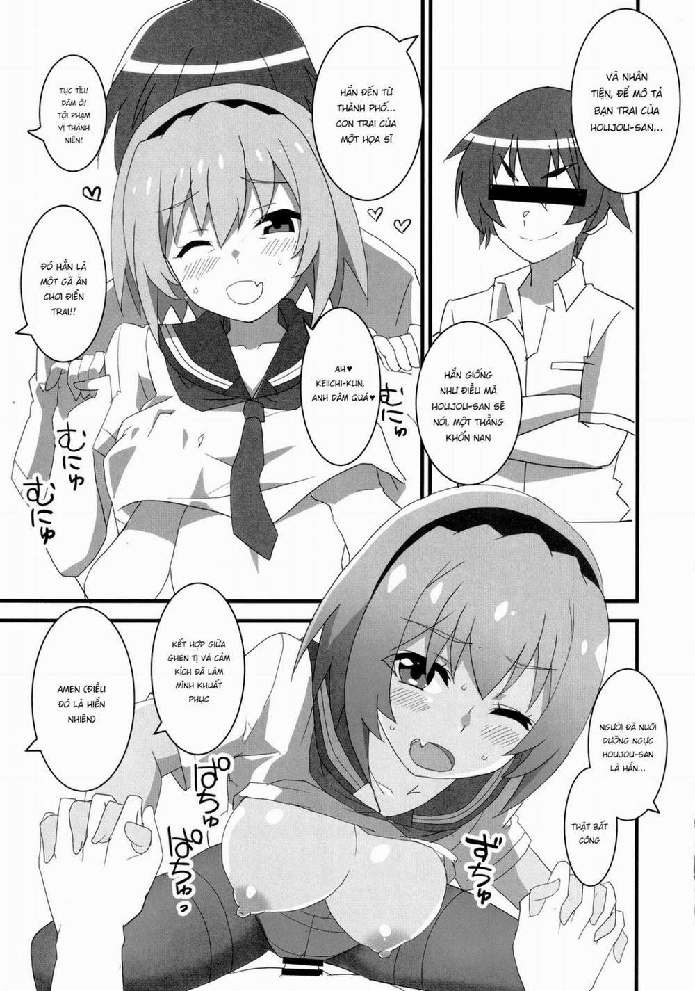 Houjou Satoko Lucia ni Saku Oneshot trang 9