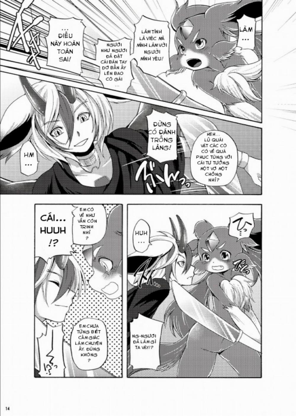 Houseki Kemono to Yuuraku Ma (Puzzle & Dragons) Oneshot trang 11