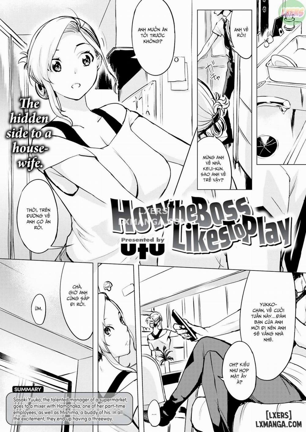 How the Boss Likes to Play Oneshot trang 0