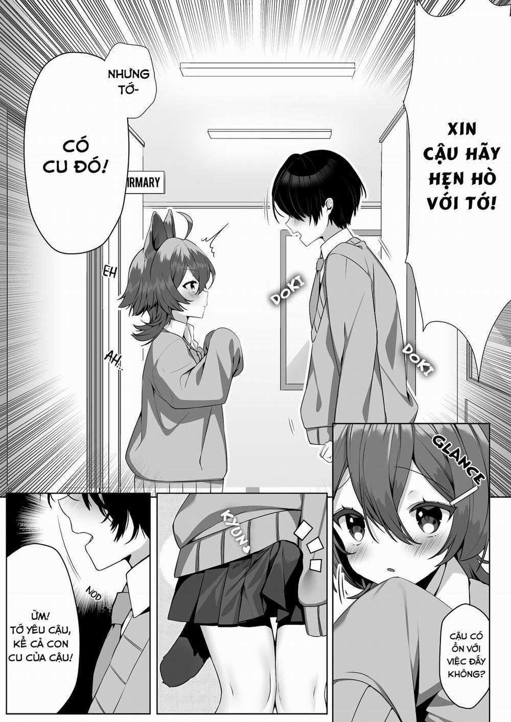 Hyena Futa Musume Hokenshitsu no Midara na Seikatsu Jijou Oneshot trang 11