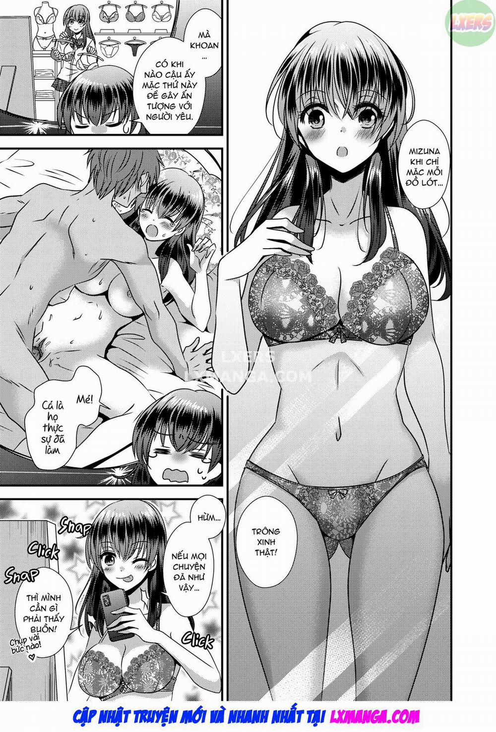 Hyoui apuri~kareshi-mochi senpai o omoinomamani ♥~ Oneshot trang 10