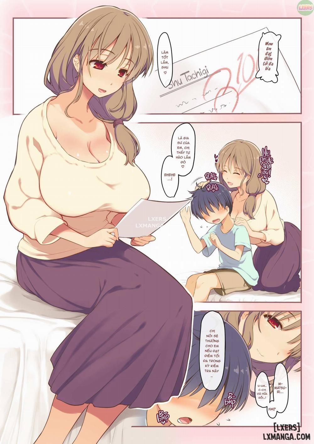 I Got a Perfect Score on my Test so I Asked for a Naughty Favor Oneshot trang 3