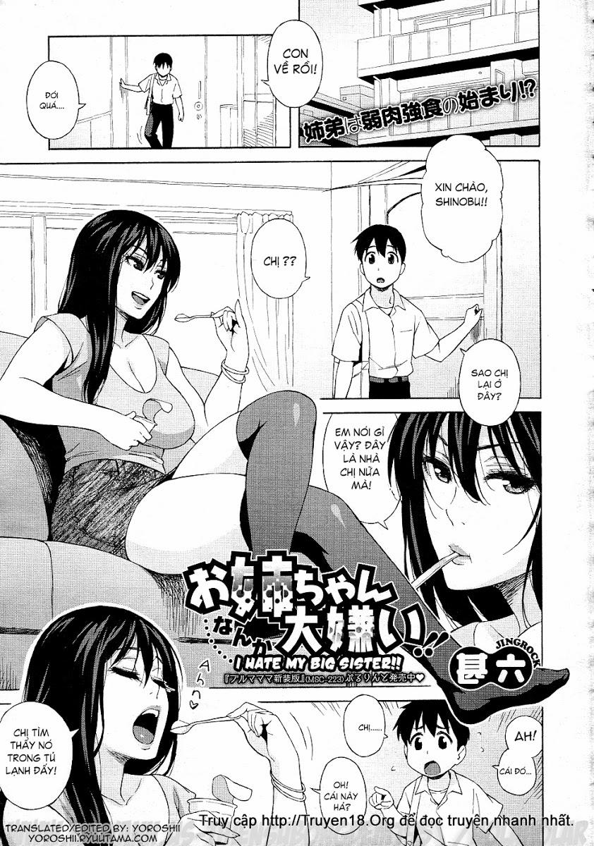 I Hate My Big Sister Oneshot trang 0