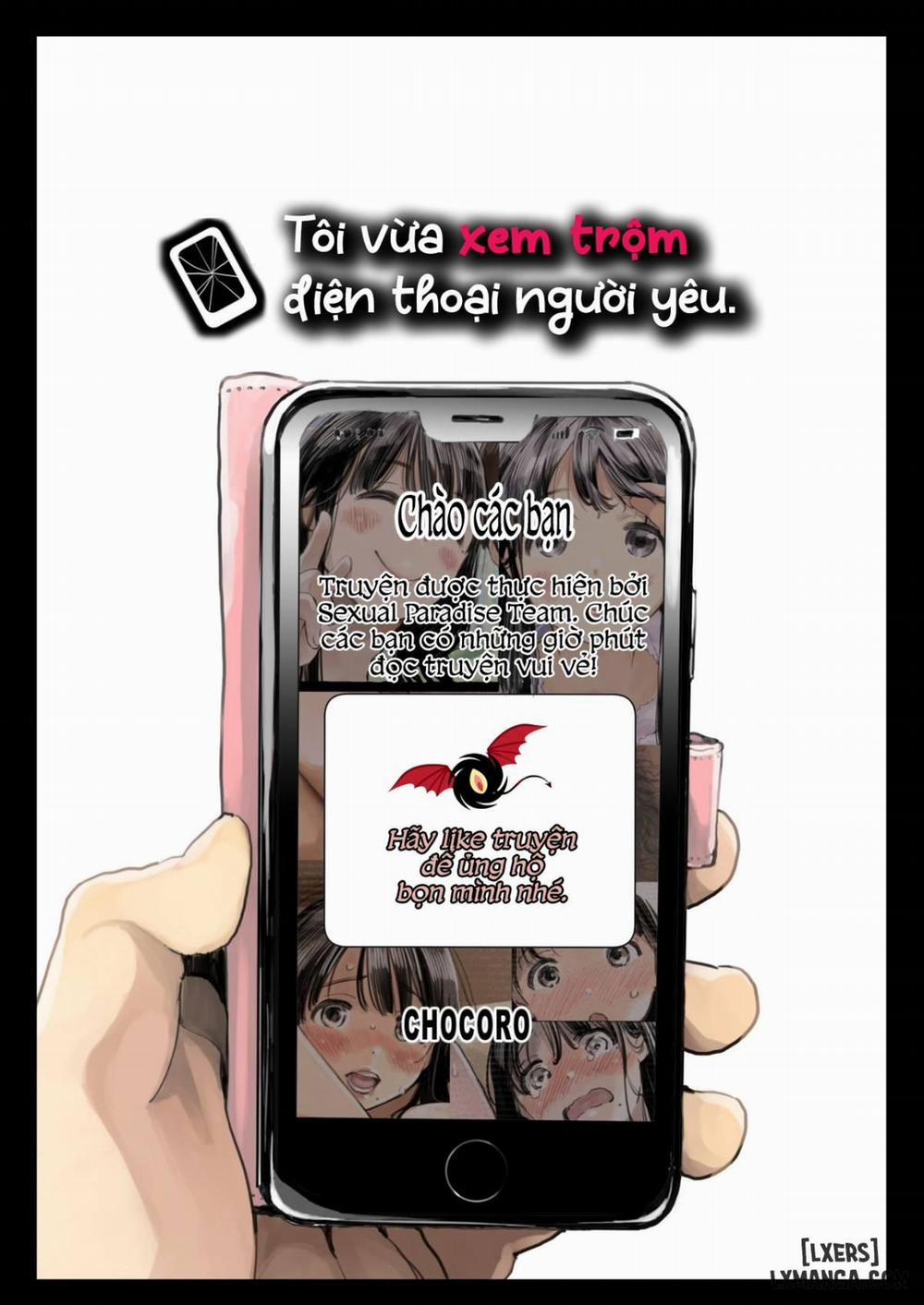 I Just Snooped through Her Smartphone Oneshot trang 1