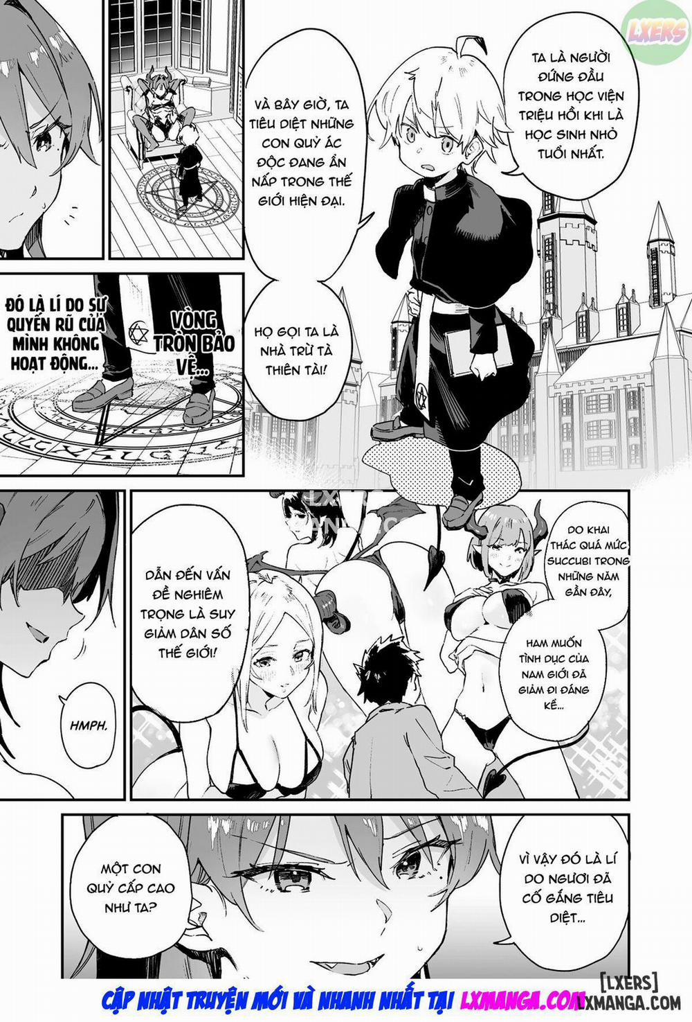 I'll Fight the Lewd Succubus Lady With Sexual Punishments Oneshot trang 10