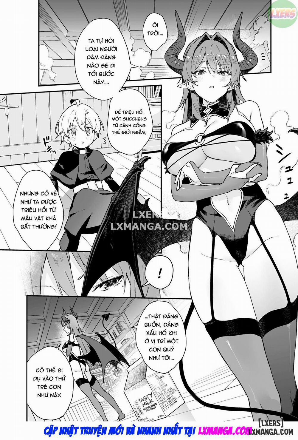 I'll Fight the Lewd Succubus Lady With Sexual Punishments Oneshot trang 7