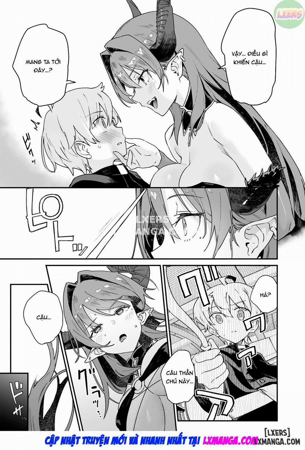 I'll Fight the Lewd Succubus Lady With Sexual Punishments Oneshot trang 8