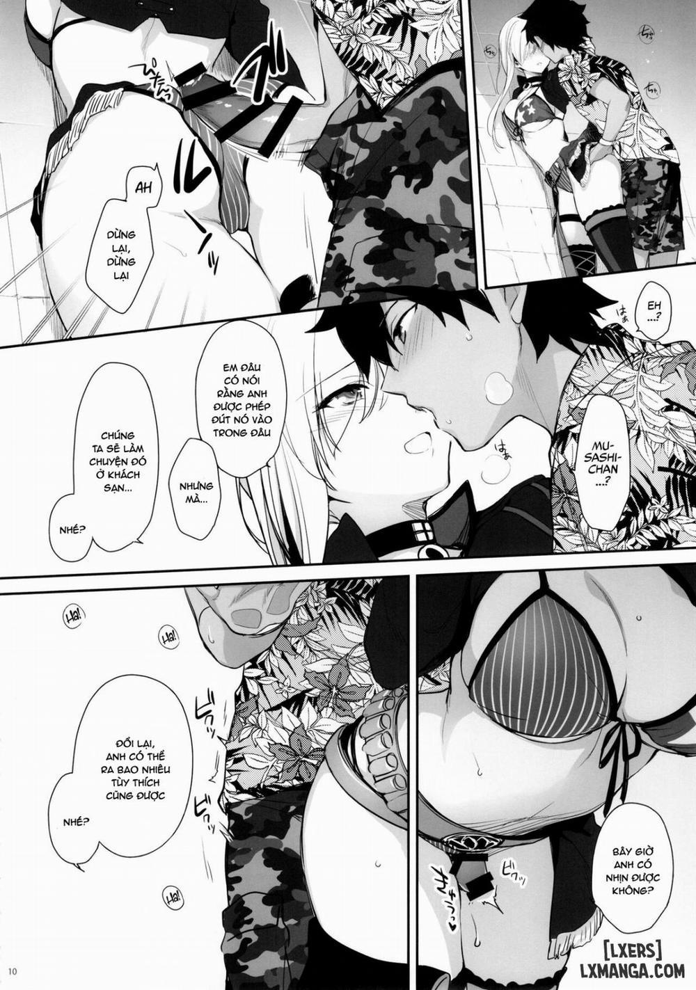 I'll Trace Your Contour with My Fingertips Warmed from the Summer Heat Oneshot trang 9