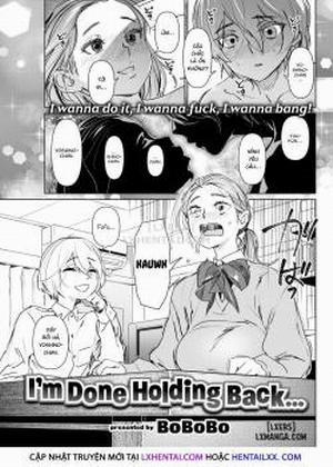 Đọc truyện tranh I'm Done Holding Back