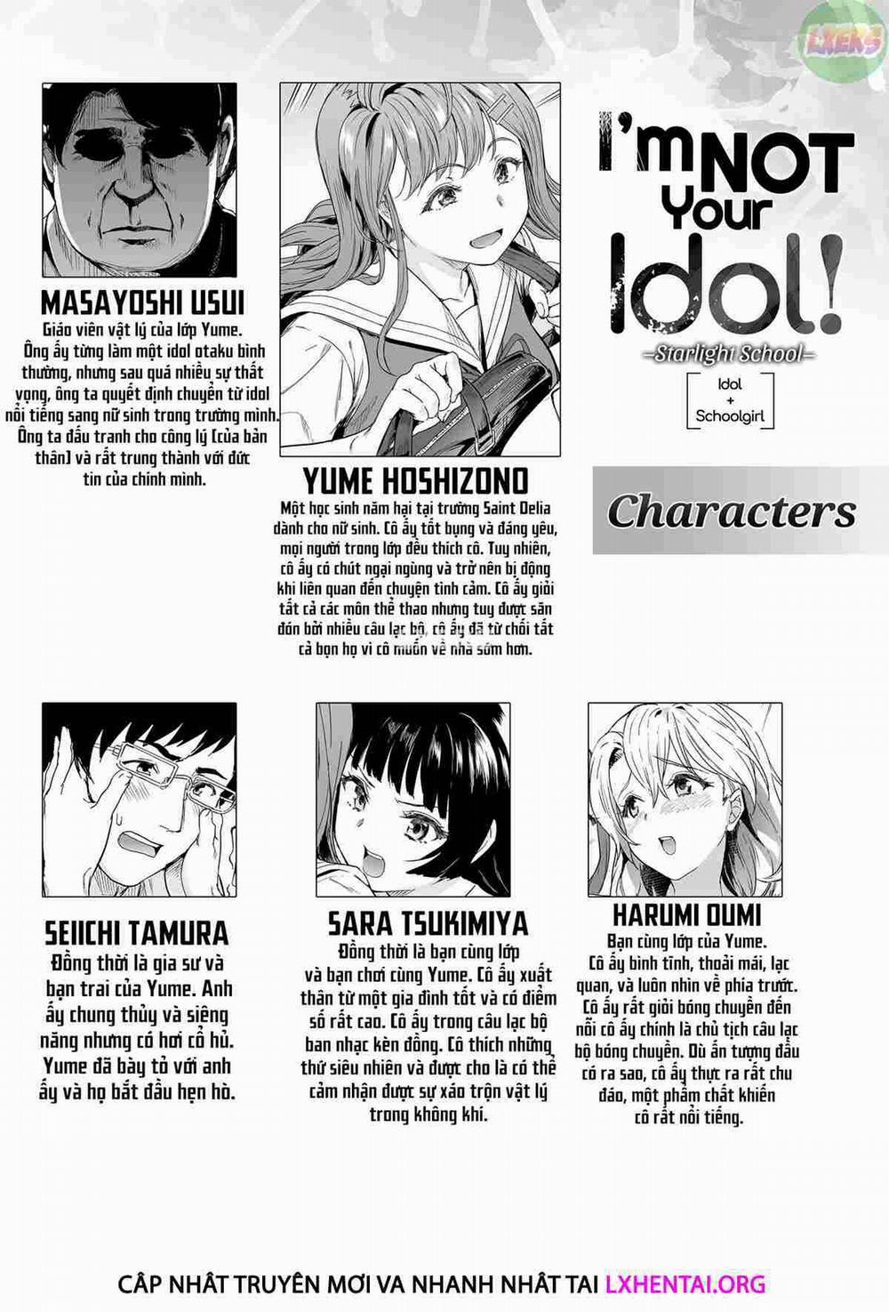 I'm Not Your Idol! 3 0 Starlight School trang 2