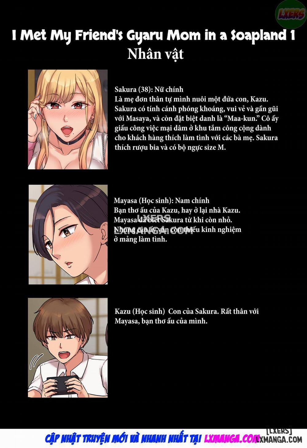 I Met My Friends Gyaru Mom in a Soapland 1 trang 4