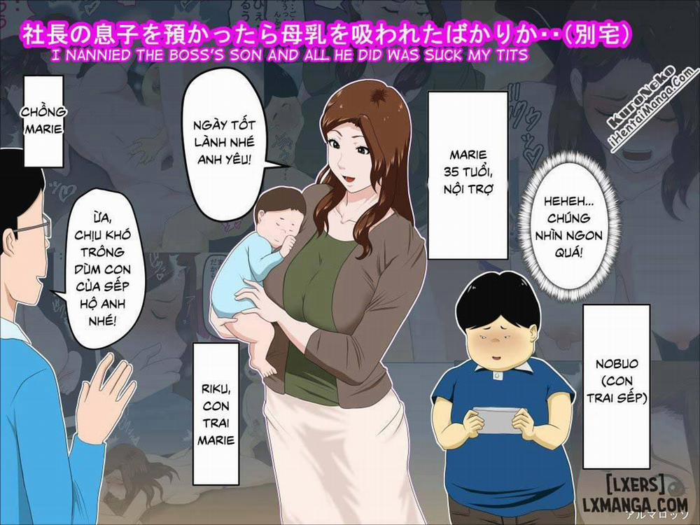 I Nannied The Boss's Son And All He Did Was Suck My Tits Oneshot trang 0