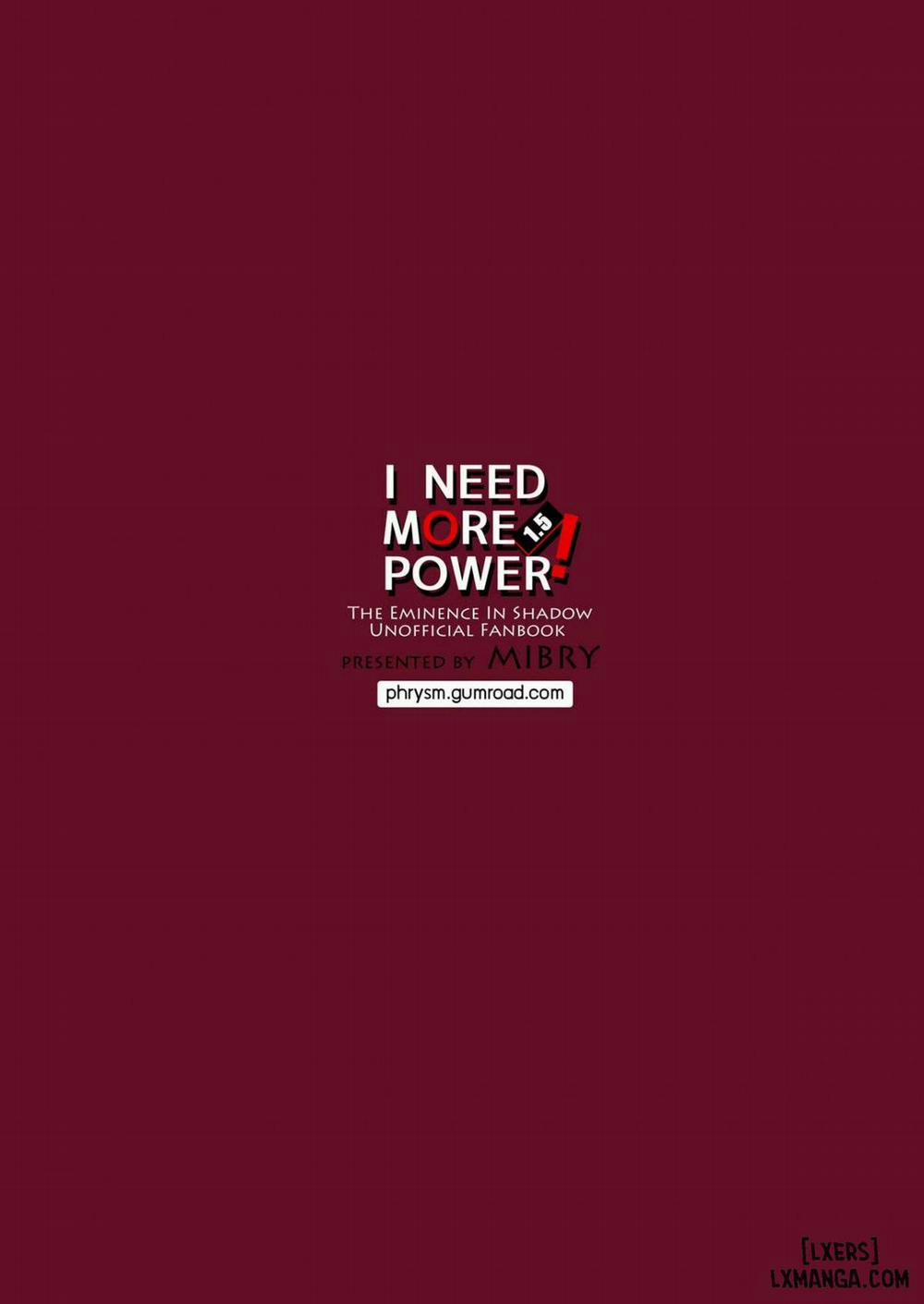 I NEED MORE POWER! 1.5 END trang 21