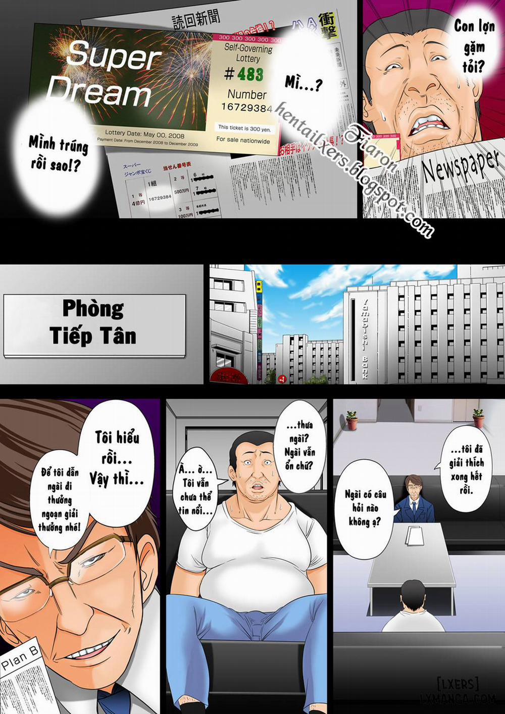 I won 1 billion yen, so I bought an Impregnation Citizenship Oneshot trang 3