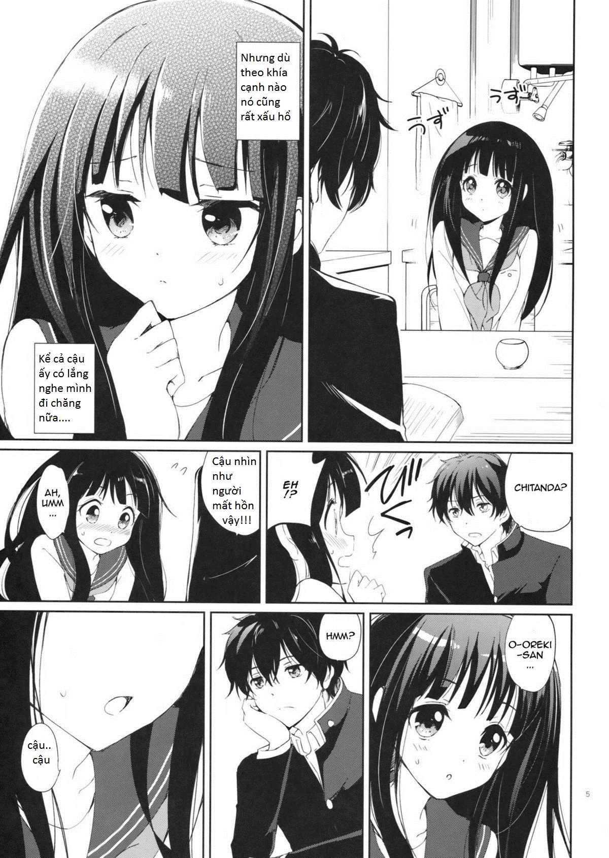 Ice Monaka Caramel (Hyouka) Oneshot trang 4