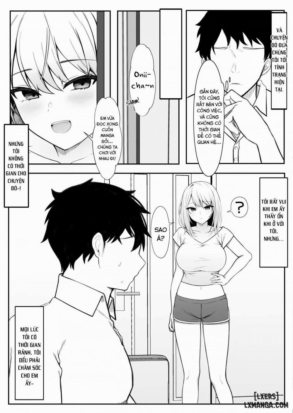 Ie ni Yattekita Gimai ga Erosugite Tsuma ni Kakurete Yarimakuri Oneshot trang 6