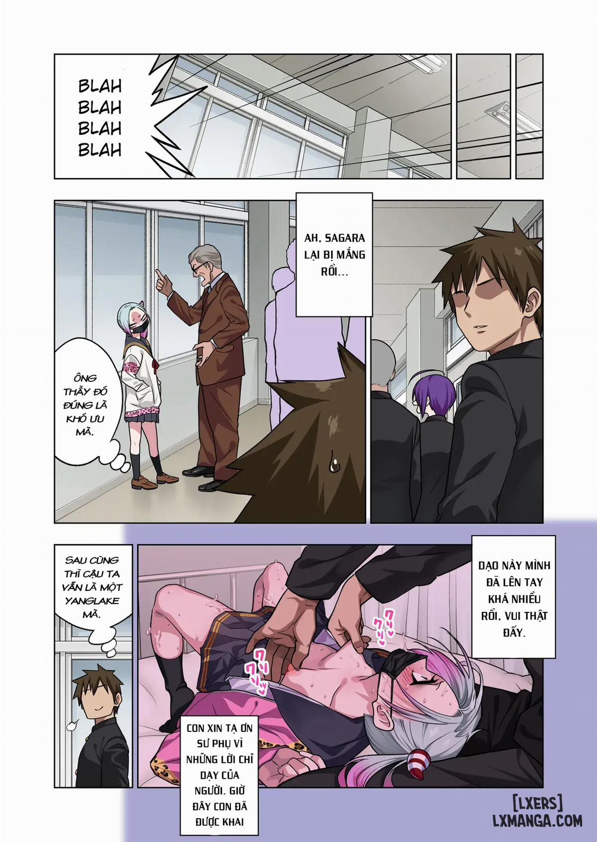 If you play with the tsun tsun Yanke A-chan's weak nipples, she'll do anything you want 3 1 trang 14