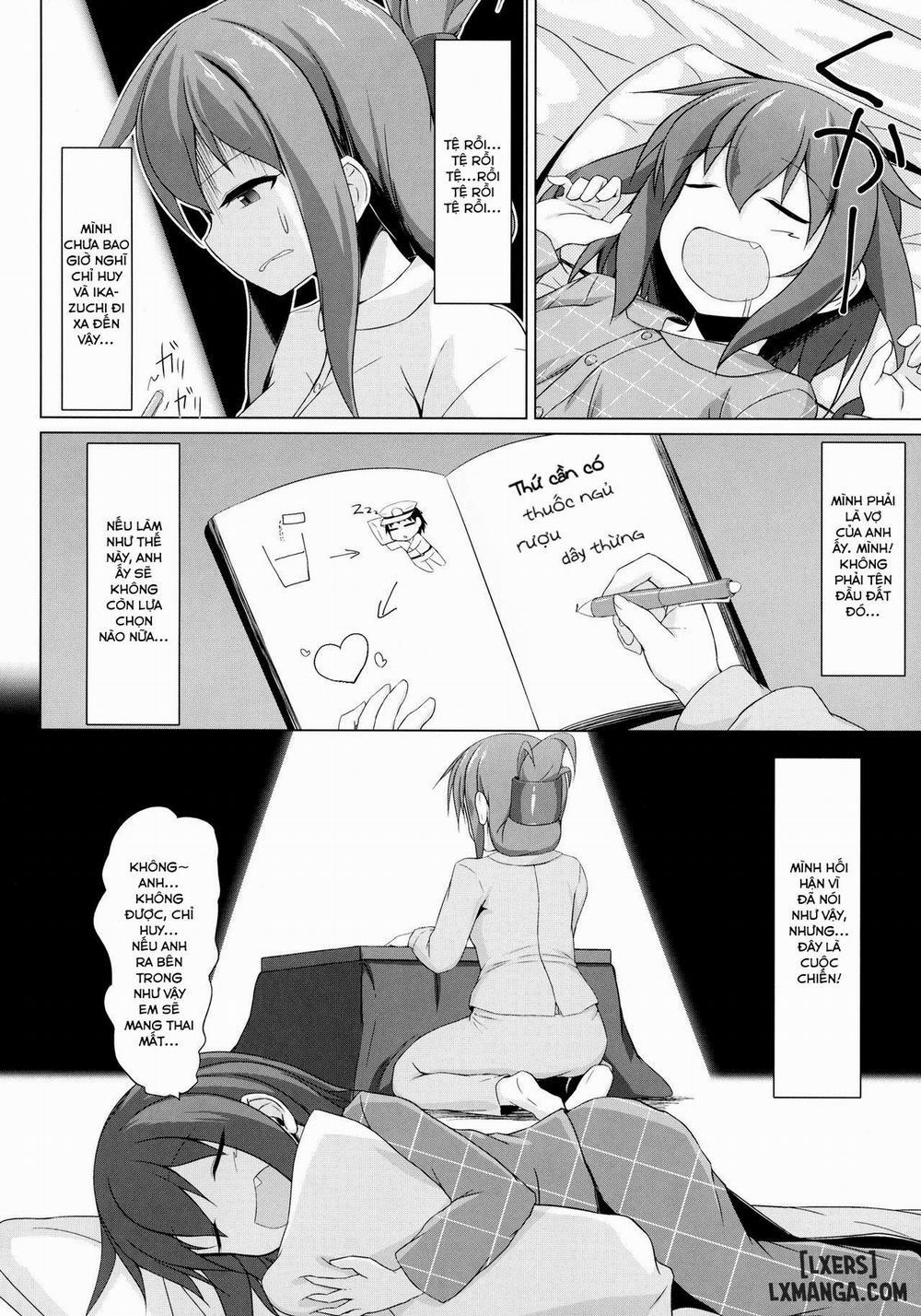 Ikazuchi and Inazuma Wants the Admiral's Babies Oneshot trang 4