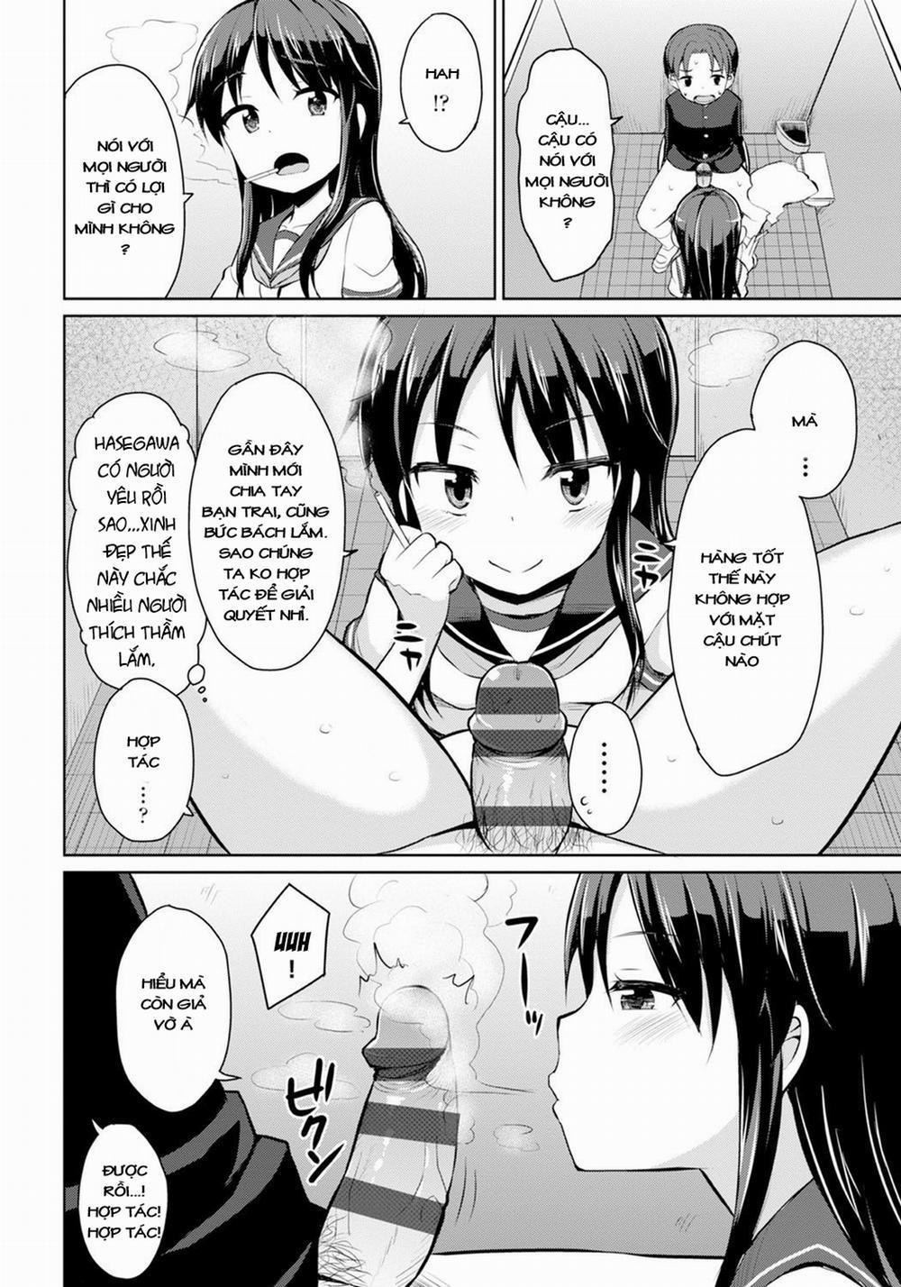 Ikenai Joshi Toire Sekkusu Oneshot trang 4