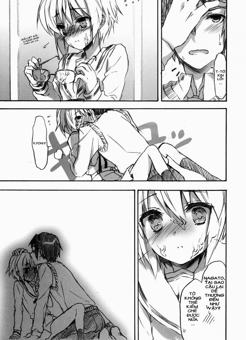 Ima, Ai ni Yukimasu (Suzumiya Haruhi no Shoushitsu) Oneshot trang 13